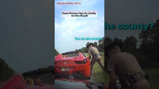 Flagler County Commissioner During traffic stop: "I run the county" 👮‍♂️
