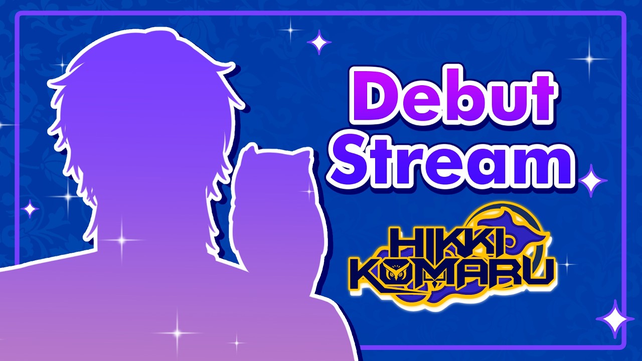 【DEBUT STREAM】Hikikomori yang menjadi Virtual Youtuber, Hikki Komaru【Vtuber Indonesia】