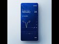 Ui design of Temperature app.