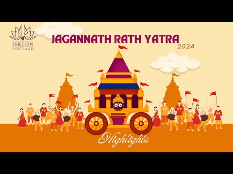 Jagannath Rath Yatra 2024 at Waterfront Park, downtown Portland #iskconportland #iskcon
