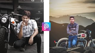 Picsart Royal Enfield photo editing || Rana edits screenshot 3