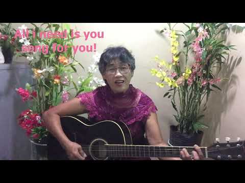 all i need is you, song for you all i need is you, song for you