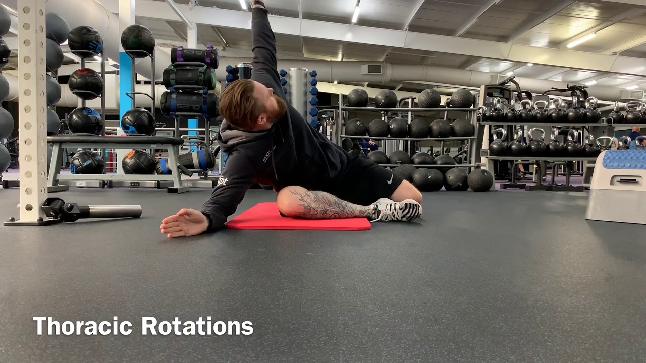 Thoracic Rotations - YouTube