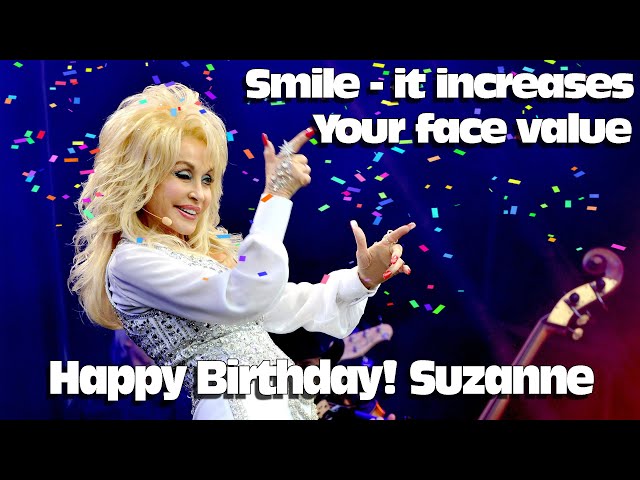 Happy Birthday! Suzanne