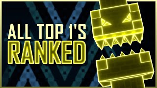 Every Top 1 Demon from Worst to Best