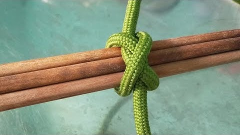 Mẹo Hay / Cách Buộc Dây Đơn Giản Mà Chắc Chắn