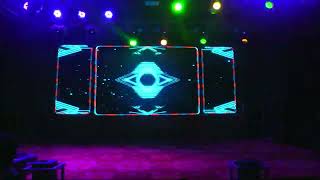 LED screen light casting video #@souvikhazra7611