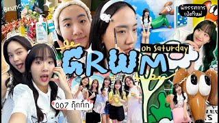 🎀Get Ready ออกจากบ้านวันเสาร์ ไปหาเพื่อน 007 ทำ Workshop สุดคิ้ว ร้าน Brunch เปิดใหม่! [NAME FRAME]