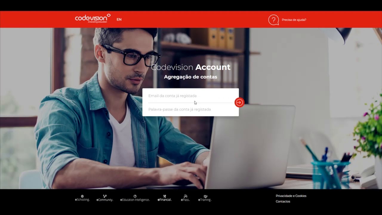 Codevision Account | Agregação Contas - YouTube