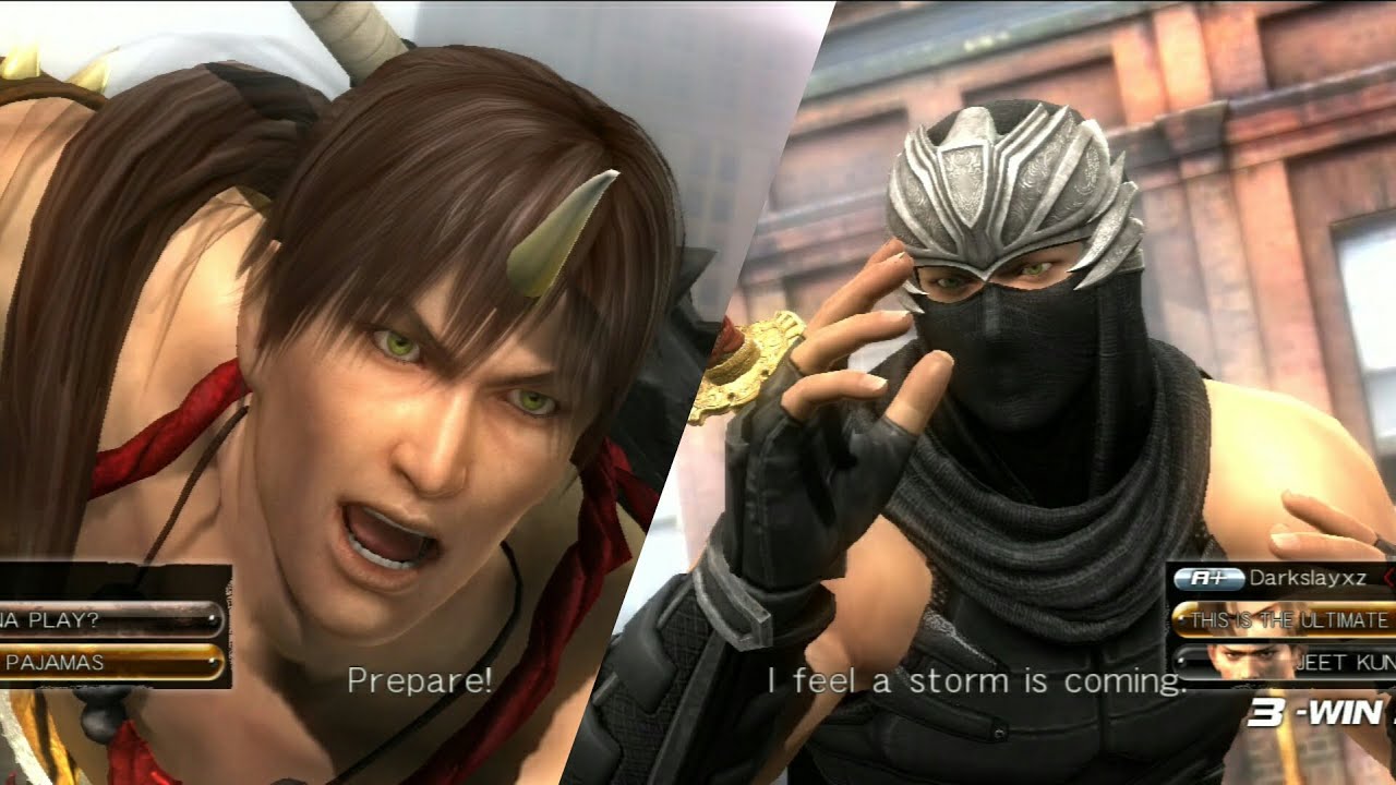 Dead or Alive 5 Last Round: Hayabusa (eks2009) vs Hayabusa (Darkslayxz)