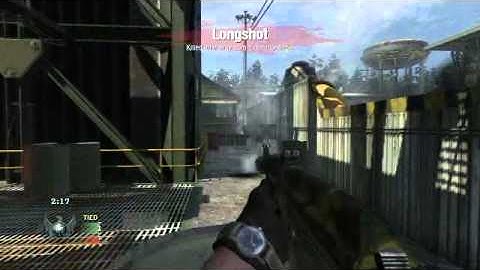 Black ops -Insane double Tomahawk across map!