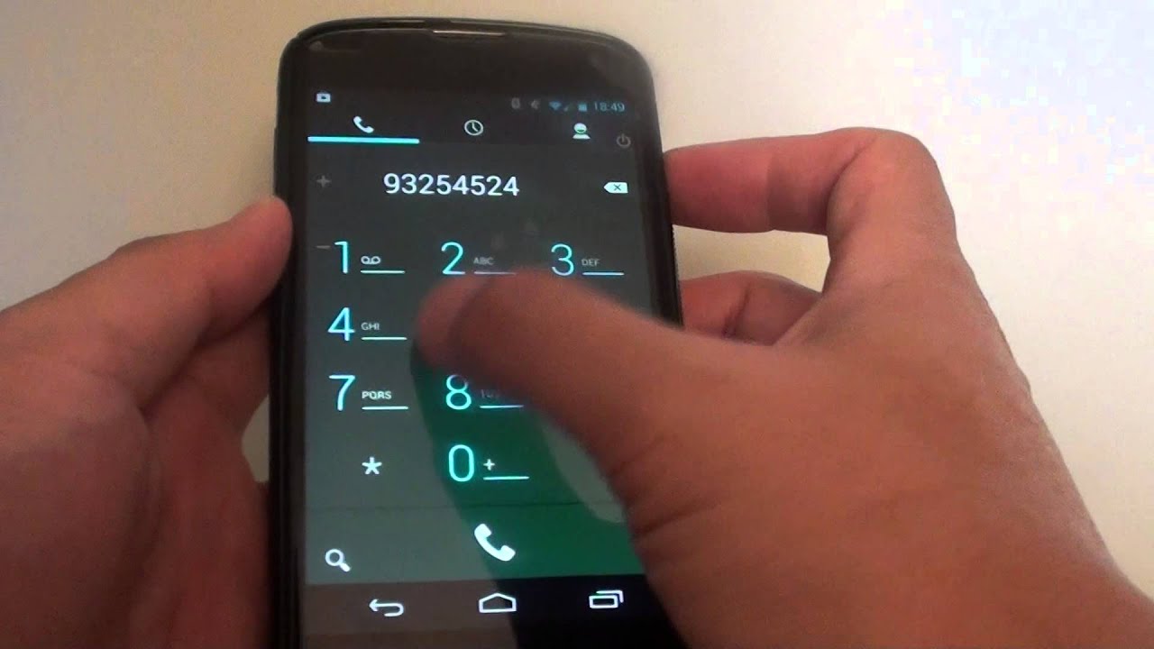 Google Nexus 4: How to Call a Phone Number With an Extension Using 2 Sec Pause - YouTube