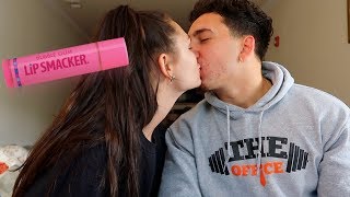 chapstick challenge / we're posting videos everyday now | Montana ...