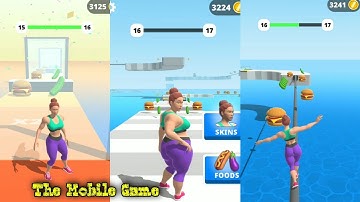 FAT 2 FIT Game All levels Gameplay Walkthrough New Level 15-17 || The Mobile Game