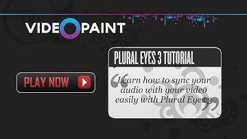 Plural Eyes 3 with Adobe Premiere Pro, Avid Media Composer and Final Cut Pro 6/7 & X