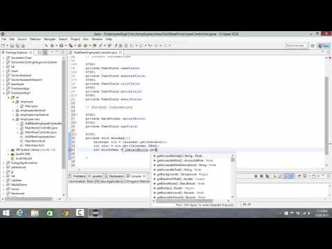 JavaFX with Scene Builder : Lecture 7 : Working with Date Picker.