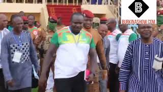 Coupe du Faso Président IBRAHIM TRAORÉ a donné le coup denvoi