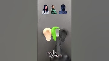 Squid Game Clay Color! #colormixing #squidgame3 #gihun