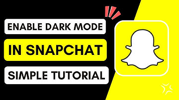 How To Enable Dark Mode In Snapchat