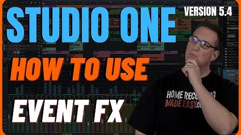 PRESONUS STUDIO ONE | Event FX