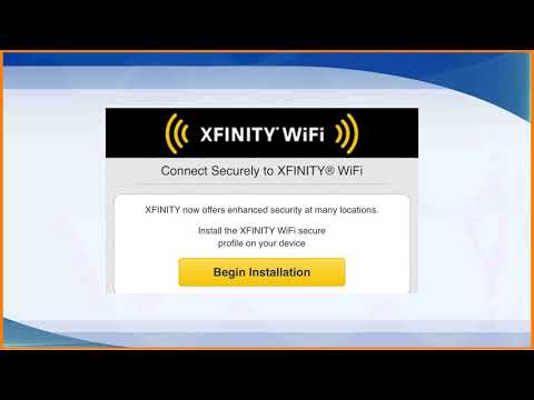 xfinity wifi sign in