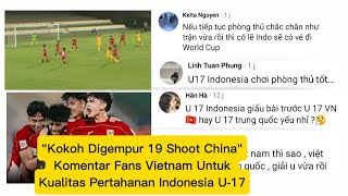 'Solid Against 19 Shots from China!' Vietnamese Fans Comment on the Quality of Indonesia's U-17 D...