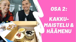 HÄÄSARJA: Kakkumaistelu, menun esittely & yllättäviä kustannuksia🤭🍰🍽