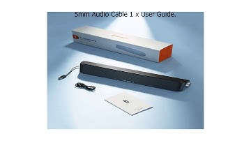 Special Discount TaoTronics Computer Speaker, Bluetooth 5.0 Wireless PC Soundbar, Stereo USB Powered