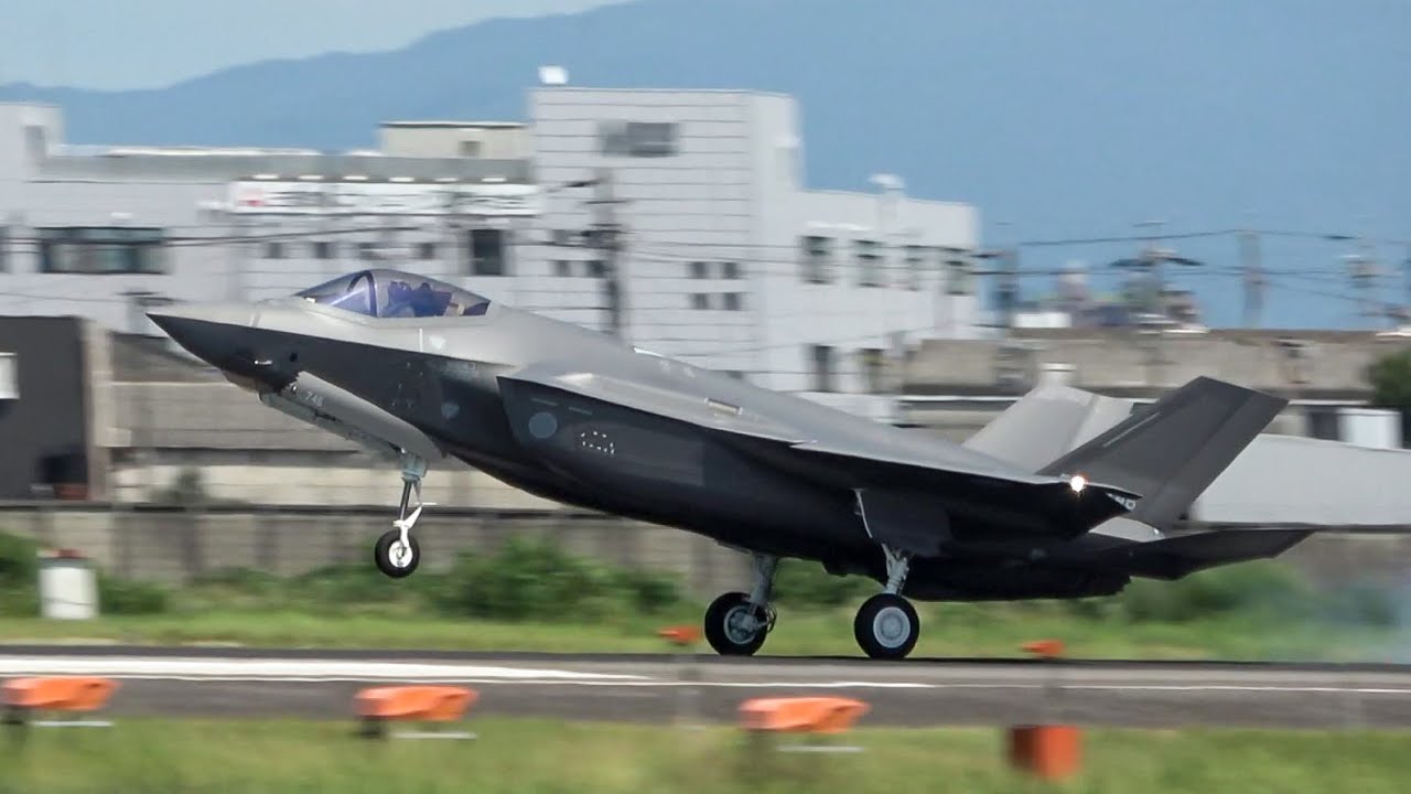 F-35A 746号機 3回目 飛行試験 】ハイレートクライム T/O 名古屋空港