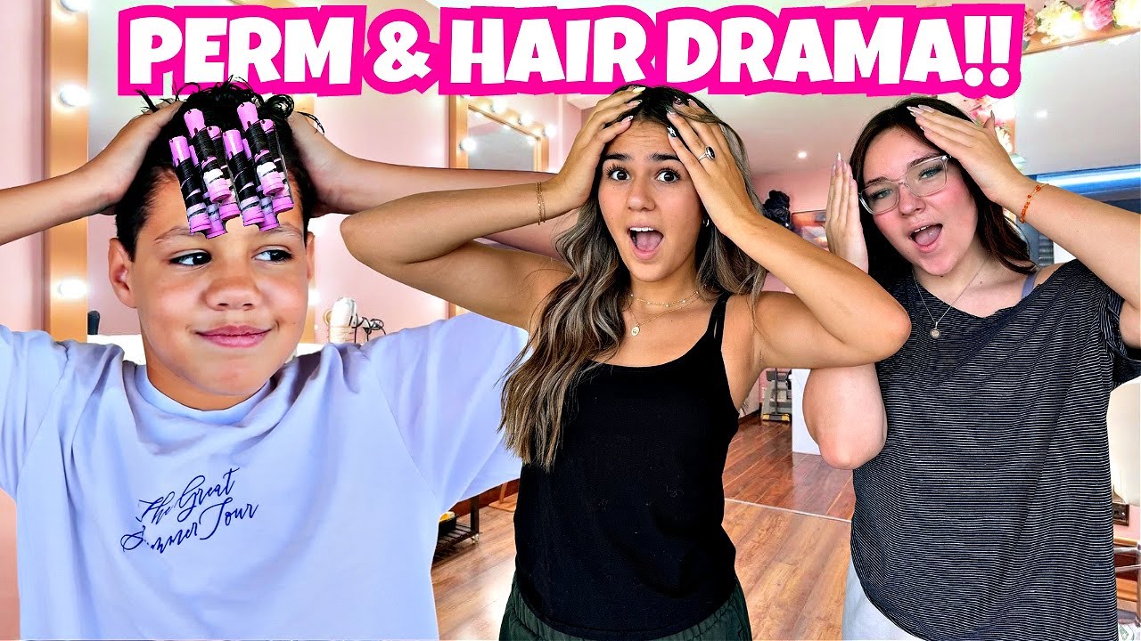 Perm and Dye DRAMA! | Do They Regret It? |  Before and After