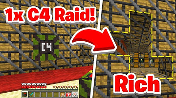 WE RAIDED THIS RICH BASE... WITH ONE C4! The Archon Outlands #3