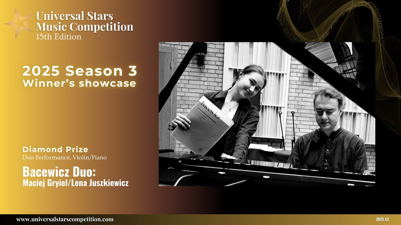 Winner Showcase | Bacewicz Duo | Universal Stars Music Competition 2025