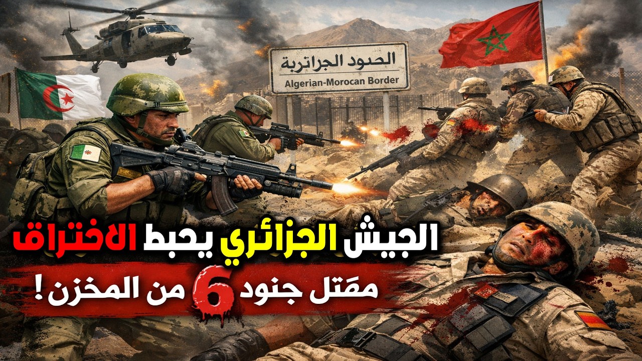 اختراق خطير للحدود الجزائرية؟! تدخل عاجل للجيش والقضاء على 6 جنود.. ماذا يحدث؟