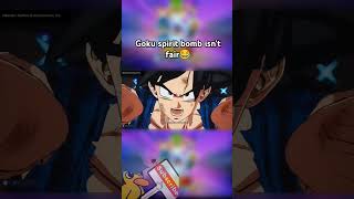 Goku Spirit Bomb Is Balanced