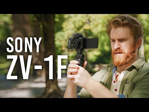 Sony ZV-1F Vlogging Camera (Black) ZV1F/B B&H Photo Video