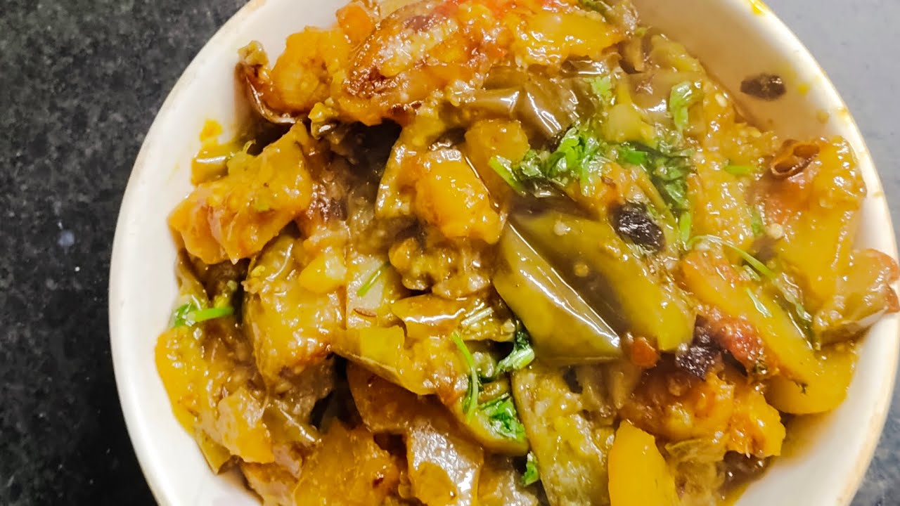 Aloo baingan sabji recipe
