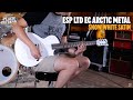 Электрогитара LTD EC ARCTIC METAL (SNOW WHITE SATIN)