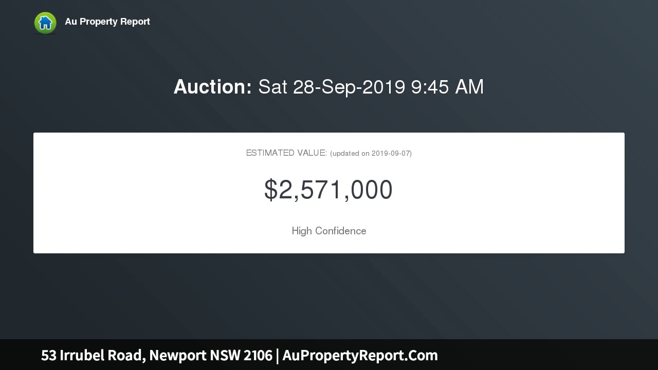 53 Irrubel Road, Newport NSW 2106 | AuPropertyReport.Com