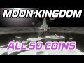Super mario odyssey all moon kingdom coins 50 purple local coins