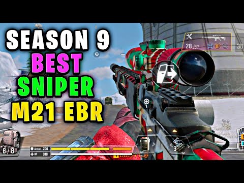 Season 9 Best SNIPER M21 EBR Loadout br 🔥 Best M21 EBR Gunsmith in CODM BR TAMIL ! CODMOBILE TAMIL❣️