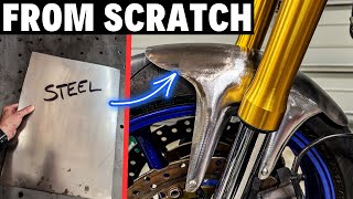 ★ Making a Front Fender - FROM SCRATCH by Cafe Racer Garage 13,838 views 11 months ago 5 minutes, 53 seconds