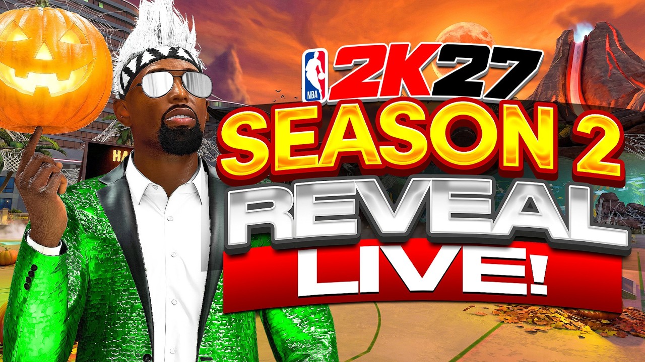 🚨NEW SEASON 2 PARK REVEAL + ALL NEW GOAT BUILDS + REWARDS! Best Build + Best Jumpshot in NBA 2K27!