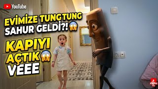 TUNG TUNG'DAN KAÇABİLECEK MİSİN? 🏃‍♀️ (SAKIN YAKALANMA!)😱👆 GİZEMLİ MİSAFİR ŞOK OLDUK🤫 #trend 
