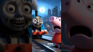 Zombie Thomas Word War Peppa Pig