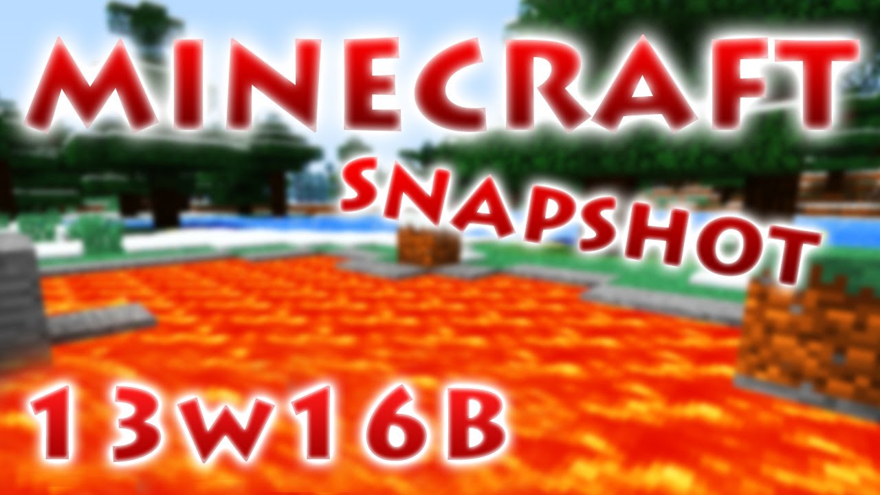 Minecraft Snapshot 13w16b - RedCrafting Review