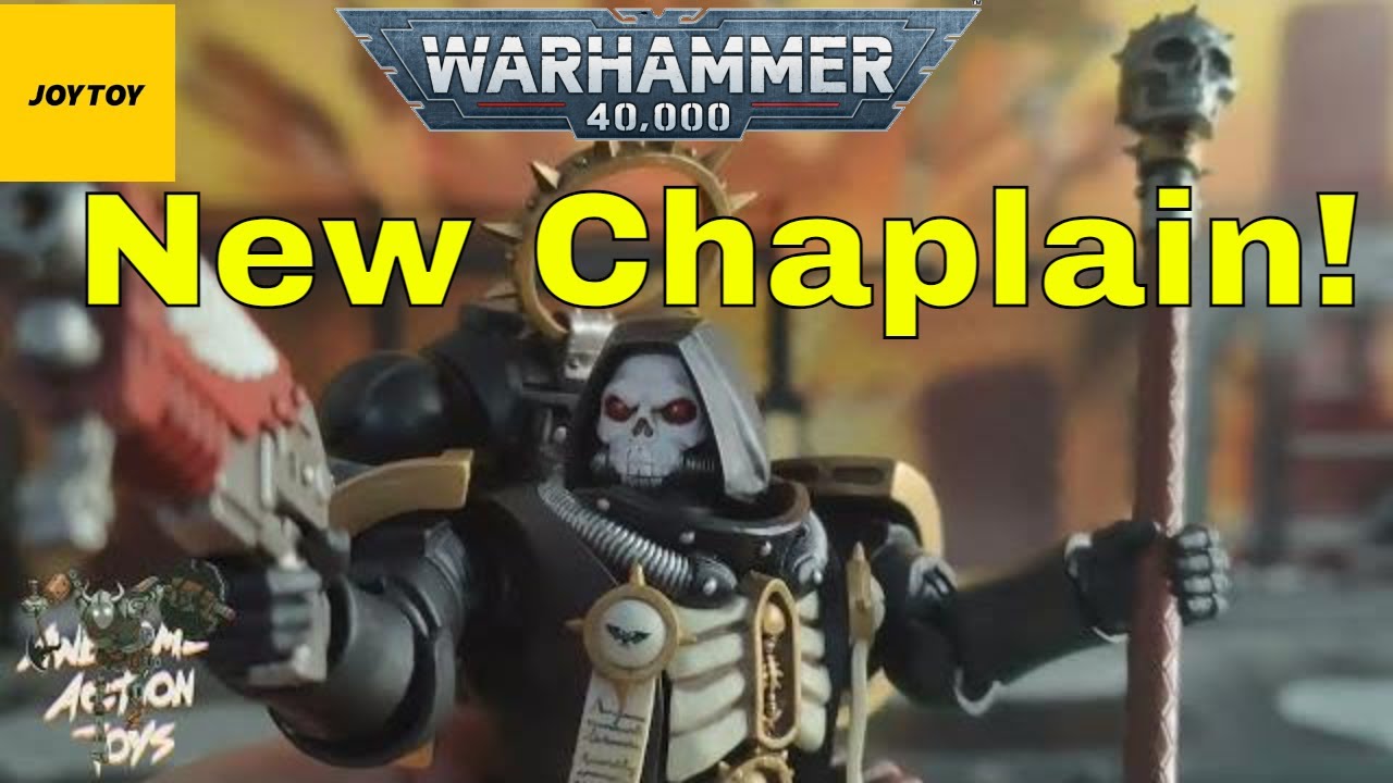 Warhammer 40k Ultramarines Primaris Chaplain brother Varus 1:18