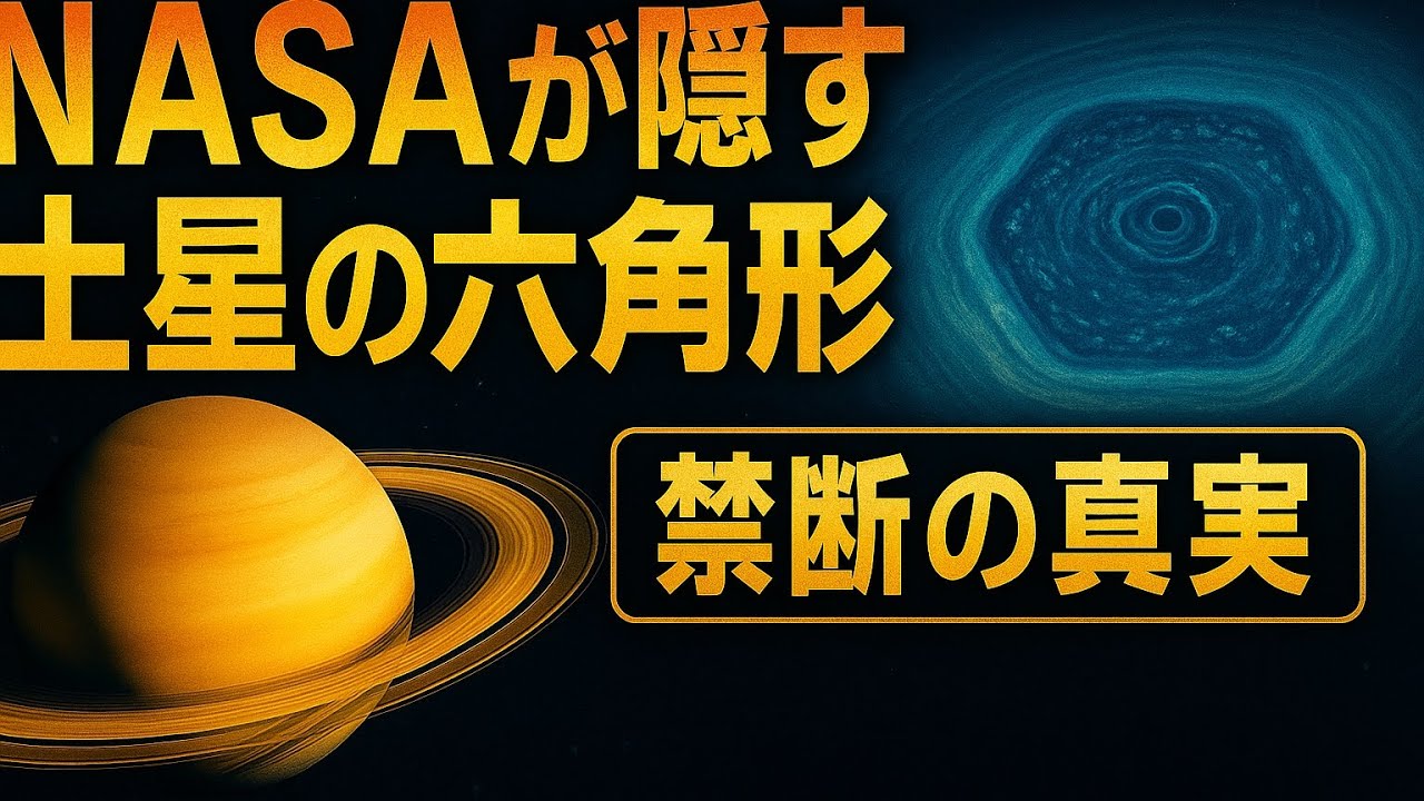 NASAが隠す土星の六角形・禁断の真実 - YouTube