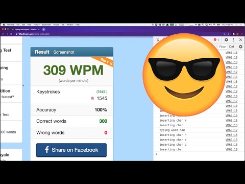 How to break Typing Speed Records on 10FastFingers