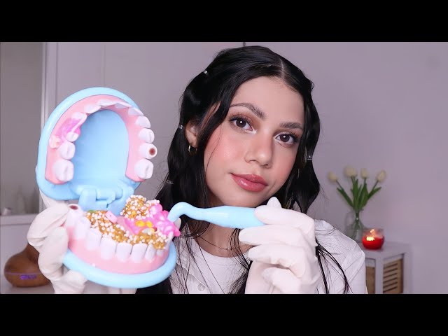 ASMR roleplay DENTISTA 🦷 limpieza dental🪥 | Dámaris ASMR♡