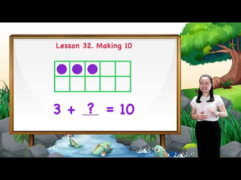 子供のための数学-レッスン32.子供のための10を作る|幼稚園